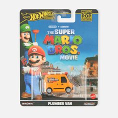 Машинка Hot Wheels Mario Movie Plummer Van HXF03, 1 шт.