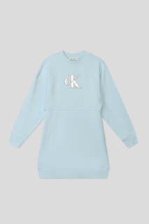 Платье детское Calvin Klein Jeans IG0IG02315, голубой, 176