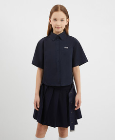 Блузка детская Gulliver 224GSGJC2206, синий, 152