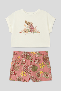 Костюм повседневный Mayoral 6274, розовый, 140