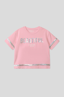 Футболка детская Guess J4RI08 K6YW4, розовый, 164