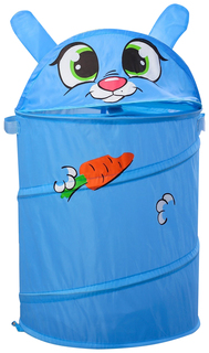 Корзина для игрушек Зайка с ручками, 37,5 х 37,5 х 55 см Школа талантов
