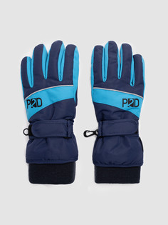 Перчатки детские PlayToday 32411116, тёмно-синий, синий, 16
