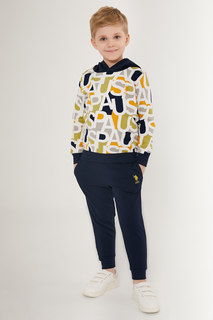 Костюм повседневный US Polo Assn G083SZ0HF0US1521_VR087, темно-синий, светло-серый, 122