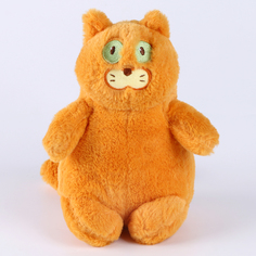 Мягкая игрушка Котик, 23 см, цвет рыжий No Brand