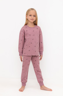 Пижама детская CROCKID М 2836-3, розовый, 92