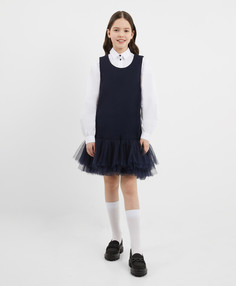 Сарафан детский Gulliver 224GSGC5005, синий, 164