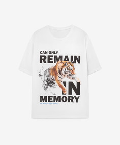 Футболка детская Gulliver 124FBAC1202, белый, 98