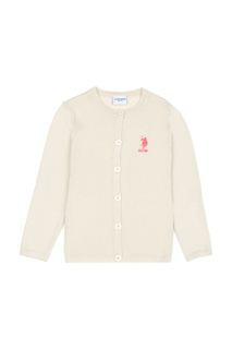 Кардиган детский US Polo Assn G084SZ0TH0CATINE-KIDS_VR071, кремовый, 146