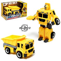Конструктор винтовой Dade Toys Самосвал, 2 в 1 робот-машина