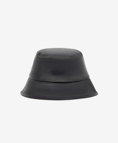 Панама из экокожи чёрная для девочки Gulliver, 54, 224GSGJC7002