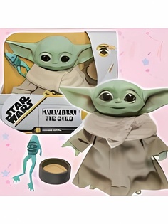 Игрушка Disney Малыш Йода Мандалорец говорящая, 20 см