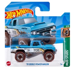 Машинка базовой коллекции Hot Wheels `70 DODGE POWER WAGON 5785 HKH76