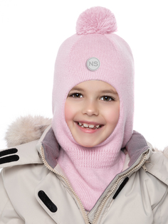Балаклава детская NIKASTYLE 10з15224, светлая роза, 48-52