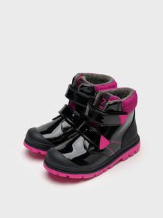 Ботинки PlayToday 32422907, черный, фуксия, 29