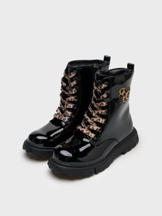 Ботинки PlayToday 32421921, черный, бежевый, 33