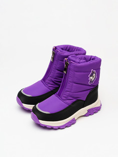 Ботинки PlayToday 32422914, сиреневый, черный, 29