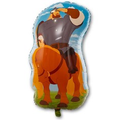 Шар фольгированный Flexmetal Илья Муромец, с гелием