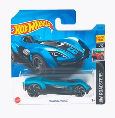 Машинка базовой коллекции Hot Wheels ROADSTER BITE голубая 5785 HKK07
