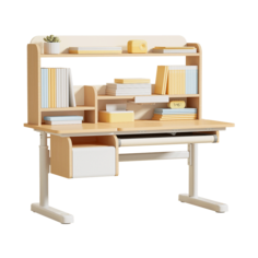 Письменный стол Xiaomi Igrow Solid Wood Core Liftable Study Desk 1.2 m Beige