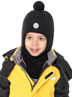 Балаклава детская NIKASTYLE 10з15224, черный, 48-52
