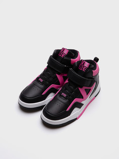 Ботинки PlayToday 32421931, черный, фуксия, белый, 34