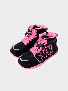 Ботинки PlayToday 32421938, черный, фуксия, 35