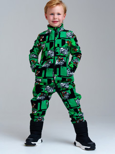 Комбинезон детский PlayToday 32432031, разноцветный, 110