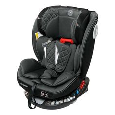 Автокресло Ining baby KRC001 black 0-36 черное