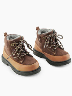 Ботинки детские Happy Baby 86551, dark brown, 22
