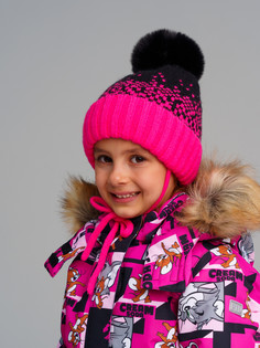 Шапка детская PlayToday 32422259, фуксия, 52