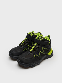 Ботинки PlayToday 32411930, черный, светло-зеленый, 33