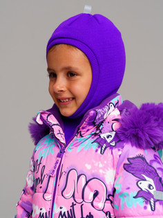 Шапка детская PlayToday 32422247, лиловый, 50