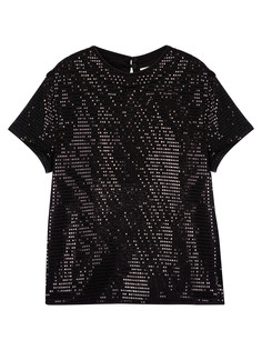 Блузка детская PlayToday 42421030, черный, 158