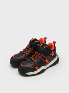 Ботинки PlayToday 32411917, черный, оранжевый, 34