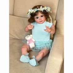 Кукла NPK-TOYS Реборн мягконабивная 60см в пакете FA-340