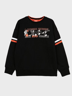 Свитшот детский PlayToday 32431001, черный, 152