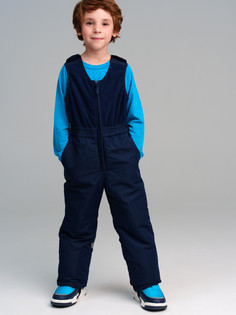 Полукомбинезон детский PlayToday 32412047, тёмно-синий, 104