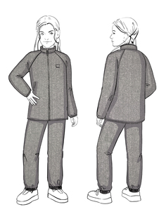 Костюм спортивный детский NIKASTYLE 7т11424, мускат, 146