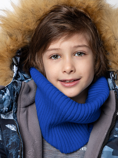 Снуд детский NIKASTYLE 17з15624, электрик, onesize