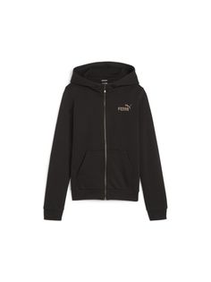 Толстовка Puma Ess+Animal Full-Zip Tr G, черный, 164