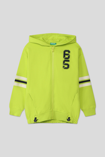 Толстовка детская Benetton 3BC1C503S, зеленый, 146