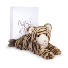 Мягкая игрушка Бенгальский тигр 35 см Histoire dOurs HO3061
