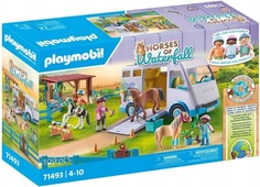 Игровой набор Playmobil Мобильная школа верховой езды 71493