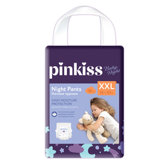 Подгузники-трусики Pinkiss Baby Night XXL 15-25 кг 18 шт