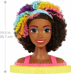 Кукла Barbie Styling Head with Color Reveal HMD79 29 см