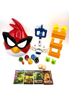 Набор Sebar Angry Birds сердитых птичек с маской