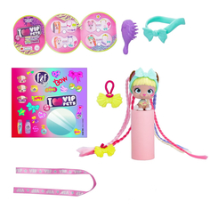 Фигурка VIP PETS BOW POWER Модные щенки коллекция Мини Фаны COCO 714885 IMC Toys