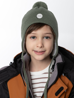 Шапка детская NIKASTYLE 11з15424, зеленый, 50-54