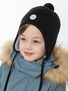 Шапка детская NIKASTYLE 11з15424, черный, 50-54